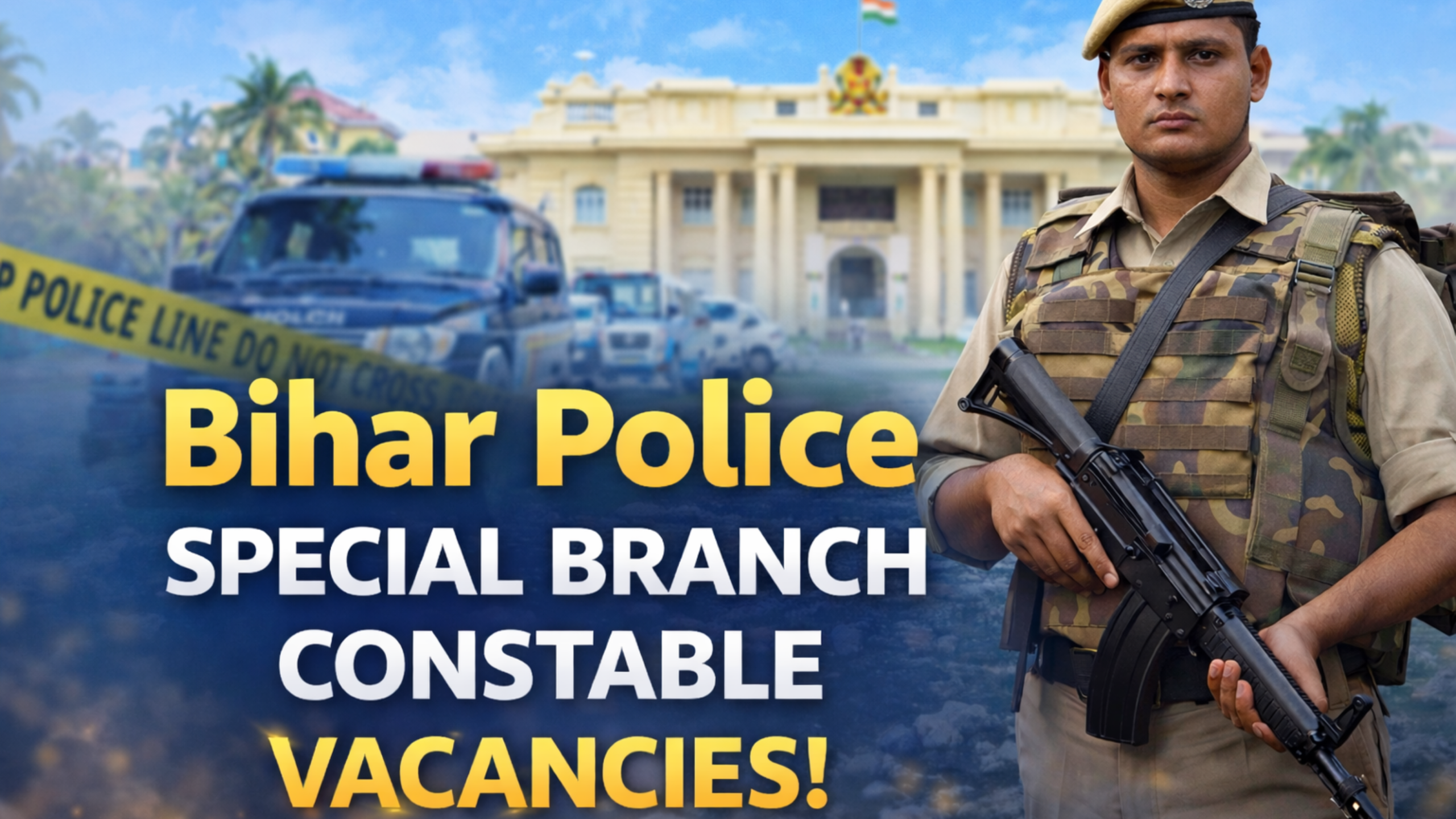 Read more about the article Bihar Police Special Branch Constable vacancies 2026