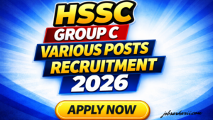 Read more about the article HSSC Group C Various Posts Recruitment 2026: Complete Guide & Apply Online