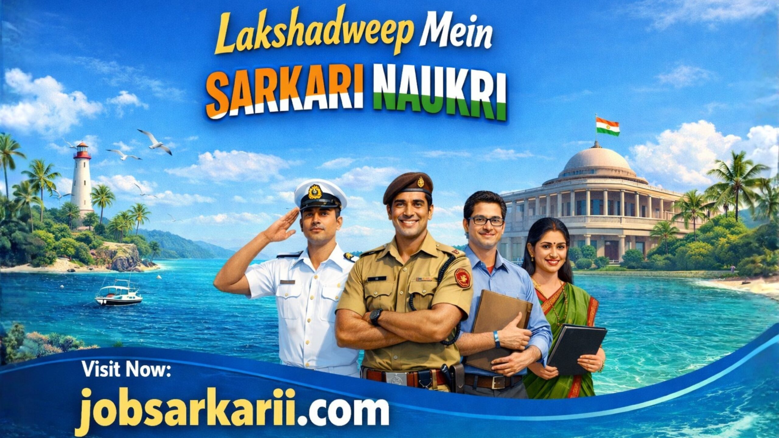 Read more about the article Lakshadweep Mein Sarkari Naukri Ka Mauka: 07 Junior Accounts Officer Posts